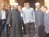 بالصور هانى شاكر  يزور مسجد الصحابة فى شرم الشيخ 