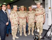 وزير الدفاع يفتتح تطوير وتحديث منظومات التأمين الإشارى بالقوات المسلحة