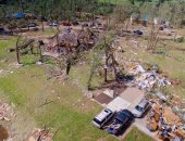 إعصار يدمر عشرات المنازل فى ولاية أوكلاهوما الأمريكية