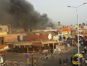 السيطرة على حريق في أحد البازارات في شرم الشيخ