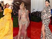 بالصور.. تعرف على أغرب إطلالات النجمات بحفل "met gala" على مر السنين.. كاتى بيرى من "فستان بينور" لتغير ملامحها.. ريهانا بطلة "الفوتوشوب" بسبب فستانها الضخم.. وشعر نيونجو الأكثر حصدا لعبارات السخرية