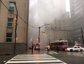 بالصور.. سماع دوى انفجار قوى فى حى المال وسط مدينة تورونتو الكندية