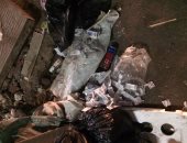 قارئ يرصد إلقاء مخلفات طبية أمام مستشفى جامعة طنطا بالغربية