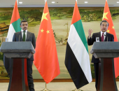 بالصور.. وزير الخارجية الإماراتى يبحث مع نظيره الصينى سبل تعزيز العلاقات 