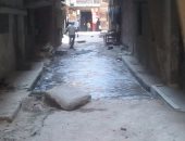 استجابة لـ"اليوم السابع" صرف القاهرة: كتل أسمنتية سبب مياه الصرف بالبساتين