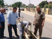 بالصور ..بدء تنفيذ ازدواج شارع الجلاء الرئيسى بمدينة ساقلته