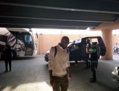 بالصور.. الزمالك يصل بتروسبورت ونيولوك لناصف