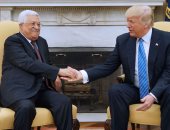 بعد زيارة أبومازن.. ترامب: نسعى لاتفاق بين فلسطين وإسرائيل للتعايش فى سلام