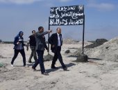محافظ الإسكندرية يتفقد أرض حوض الـ 6 آلاف فدان بعد إيقاف التعامل عليها