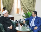 مفتى الجمهورية يستقبل سفير كازاخستان فى القاهرة لبحث وتعزيز التعاون