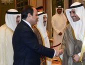 بالصور.. نشاط مكثف للرئيس خلال زيارته للكويت.. السيسي يستقبل رئيس مجلس الوزراء الكويتى ووزير المالية بقصر بيان ..يبحث مع رئيس مجلس الأمة عددًا من القضايا الإقليمية ذات الاهتمام المشترك بين البلدين