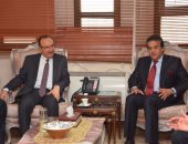 وزير التعليم العالى: وجودنا فى بنى سويف لتكريم الدكتور أمين لطفى رئيس الجامعة