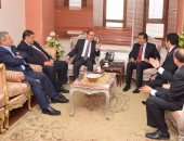 وزير التعليم العالى يفتتح توسعات مستشفى بنى سويف الجامعى