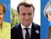 ماكرون ينضم لميركل وماى فى قائمة الزعماء الأوروبيين الذين لم ينجبوا أولادا