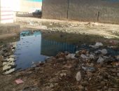 بالصور.. انتشار القمامة ومياه الصرف فى شوارع مؤسسة الزكاة بالمرج