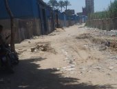 شركة الصرف الصحى بالقاهرة تسحب المياه من شوارع مؤسسة الزكاة فى المرج