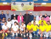 رئيس جامعة دمنهور. يشهد ختام  المهرجان الرياضي الثقافي الثالث للعاملين 