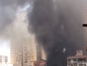 إخماد حريق داخل محل ملابس فى وسط البلد دون إصابات