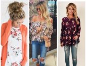 هتلبسى أيه بكرة؟ البلوزة المشجرة مناسبة ليوم الإجازة