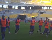 بالصور.. الزمالك يخوض المران الأخير استعدادا لموقعة كابس يونايتد