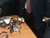 بالصور.. إحباط تهريب ساعات مرصعة بالأحجار الكريمة قيمتها 3 ملايين جنيه