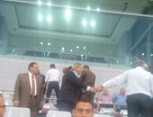 وزير الرياضة يحضر مباراة الأهلى وزاناكو