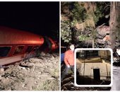 مصرع 4 أشخاص فى خروج قطار ركاب عن القضبان باليونان