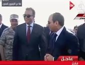 الرئيس السيسي يفتتح كوبرى محور جرجا على النيل بسوهاج