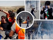 اشتباكات بين فلسطينيين وقوات الاحتلال خلال إحياء ذكرى النكبة