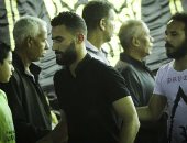 بالفيديو والصور.. باسم مرسى يواسى حسام عاشور فى وفاة شقيقه