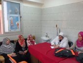 سرطان الثدى وطرق إكتشافه وعلاجه فى قافلة تمريضية بجامعة المنوفية