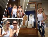 بالفيديو والصور.. تفاصيل 60 دقيقة لأسرة رونالدو داخل المتحف المصرى بالتحرير.. شقيقة اللاعب تحرص على التقاط الصور التذكارية مع المقتنيات الأثرية.. وتتحدث بالعربية: "أنا بحب مصر جدًا"