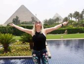 شقيقة كريستيانو رونالدو تودع مصر.. وتؤكد: "بلدى الثانى"
