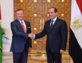 الرئيس السيسى يستقبل اليوم العاهل الأردنى الملك عبد الله الثانى