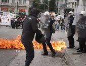 عمدة أثينا: تدمير 60 متجرا إثر تنظيم مظاهرات عنيفة