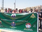 بالصور .. جامعة بنها تنظم قوافل تثقيفية وطبية بالعبور