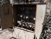 بالصور.. قارئ يرصد كبائن كهرباء مكشوفة ومحولات محروقة فى مدينة 15 مايو 