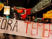 بالصور.. احتجاجات فى شوارع البرازيل ضد الرئيس ميشال تامر