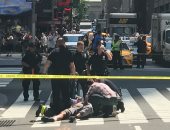 بالصور.. مقتل شخص وإصابة 10 آخرين فى عملية دهس بمدينة نيويورك الأمريكية