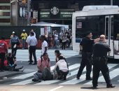 عمدة نيويورك: قتيل و23 جريحا فى حادث دهس "تايم سكوير"