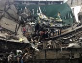 انهيار مبنى ضخم فى كولومبو بسريلانكا
