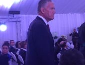 وصول رئيس مصر للطيران ونقبب الفنانين لحضور مراسم تأبين طائرة باريس