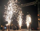 الألعاب النارية تضىء سماء "فندق الباتروس أكوا بارك" شرم الشيخ 