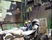 قارئ يشارك بصور لحريق مصنع بلاستيك أبو رواش