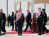 ترامب يصل إلى مقر إقامته فى الرياض 