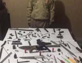 على طريقة ناصر الدسوقى بالأسطورة..عاطل يدير منزله لتصنيع أسلحة نارية بالبحيرة