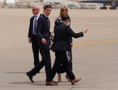 بالصور.. "إيفانكا ترامب" وزوجها يتوجهان لمقر اقامتهما فى الرياض