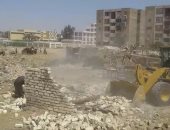 أمن السويس يسترد 2000 متر بمنطقة الحرفيين بعد إزالة التعديات