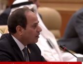 بالفيديو.. السيسي: مصر تخوض يوميًا حربًا ضروسًا ضد الإرهاب فى شمال سيناء