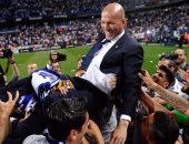 زيدان بعد التتويج بالدوري الإسباني: اليوم هو الأفضل فى حياتى!